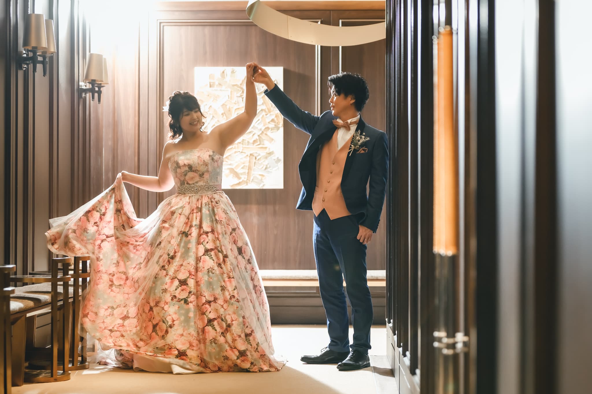 プリンセスの気分になって華やかな撮影を♪